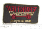 Vintage Frontier International Bus Service Patch Tulsa Oklahoma Employee Driver