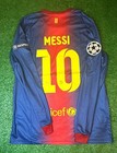 Barcelona 2012 2013 Home Retro Football Soccer Jersey Long Sleeve Men s Shirt