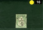 Switzerland Helvetia Stamp Scott 19 40r  1854  Lovely Cds Used Cat  375 Yellow16