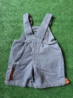Vintage 90s Mickey Mouse Kids Overall Size 2t Red And Blue