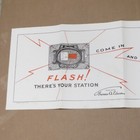 Very Rare Edison Light-o-matic Radio Vintage 1929 Advertising Poster 12  X 47 5 