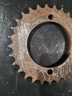 Industrial Machine Age Cast Iron 6  Diameter Gear For Steampunk Or Decor