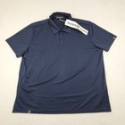 Marvin Sports Ganassi Performance Polo Shirt Mens 3xl Navy Blue Indy Car Racing