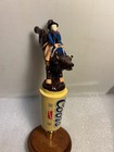 Coors Banquet Beer Faceless Rodeo Cowboy Bull Rider Draft Beer Tap Handle  Usa