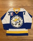Vintage Game Worn St  Paul Fighting Saints Hockey Jersey