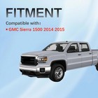 Chrome Front Bumper Skid Plate For Sierra 1500 Denali 2014-2015 Abs Gm1053100