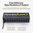 Donner Dp-2 Effects Pedal Power Supply 11 Port 9 12 18v 500 Ma With Accessories