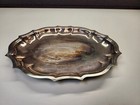 Vintage Chippendale International Silver Co   6342 Serving Tray Dish Plate
