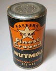 1940s Rare Antique Old Vintage Eastern Star Spice Tin Vintage British Spice Tin