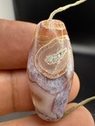 Unique  Ancient Banded Agate Stone Bead  In Good Condition From Afghanistan