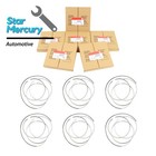 6  Piston Ring Set For Cummins Isx Isx15 Qsx 15l Volvo Kenworth Truck 4089406