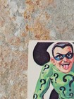 1966 Dc Batman Trading Card Very Old Very Nice Card   36 The Riddler 