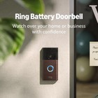 Ring Battery Doorbell Live View With Two-way Talk Night Vision Motion Detection