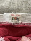 Vintage 80s Fruit Of The Loom Ringer Briefs Small 30-32 Distressed Worn Soft