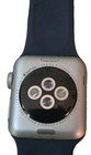 Apple Watch Series 3 Gps 38mm Aluminum Case Silver Sport Wristband Navy 