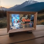 Vintage 1976 Coor   s Beer Advertising Bar Mirror Wall Art Ad Bicentennial Sign