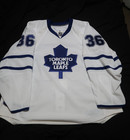 Anton Stralman Game Used Toronto Maple Leafs Worn White Jersey 2008-09 Season