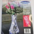 Folding Flower Vase Unbreakable Expands With Water 1 Count