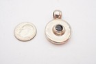 Vintage Taxco Sterling Silver 925 Black Onyx Pendant