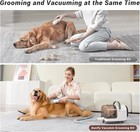 13000pa Suction Dog   Cat Pet  Grooming Kit Vacuum  15 Tools   3l Large Capacity
