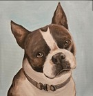 4x6 Inches Custom Pet Portraits  Acrylic Paint