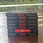 7  Sony Md Minidiscs Mdw-74a 74min New Sealed