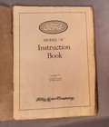 Original Model A Ford Instruction Book Copyright 1930 Vintage Antique Old Used