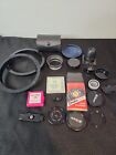 Large Lot Of Camera Accessories And Equipment Must See 