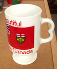 Beautiful Ontario   Canada Ceramic Mug Cup Stem Base Country National