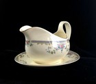 1981 Royal Doulton Juliet Gravy Boat Plate Romance England Vtg New Wedding Gift