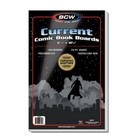 100 Bcw Current   Modern Comic Book Poly Bags   Acid Free Backer Boards Sleeves
