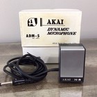 Vintage Akai Dynamic Microphone M-8 Vintage With Original Box Japan