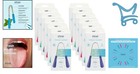 Stainless Steel Tongue Cleaner 12 Pack Oral Hygiene Breath Freshener Travel