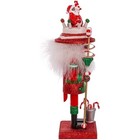 Kurt Adler Hollywood Wooden Nutcracker Collection  African American Santa  10 