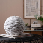 Modern Sculpture Home Decor Fish Figurine Statue Abstract Art Table Centerpiece