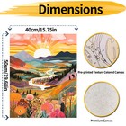 Yalkin Mountain Paint By Numbers Kits For Adults Beginners Without Frame 16x20in