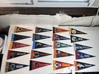 Vintage Set Vintage Nfl Football Teams Small Mini Felt Pennants 4  X 9  Lot 20