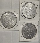 1921 Morgan Silver Dollars Lot Of 3