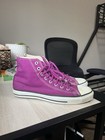 Vintage 80s Converse All-star High Top Canvas Sneakers Size 9 Made In Usa