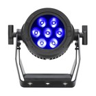 American Dj Encore Lp7ip 7 X 20w Ip65 Outdoor Rgbl Led Dmx Par Can Wash Light
