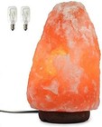 7 Inch Himalayan Salt Lamp With Dimmer Cord - Night Light Natural Crystal Rock C