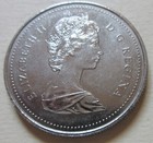 1972 Canada Voyageur Nickel One Dollar Coin   1