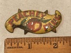 Peachey Plug Tin Litho Vintage Tobacco Tag