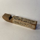 Vintage Advertising Wood Whistle Buster Brown Shoes C1920   s