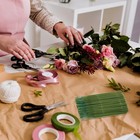 100 Pcs Green Flower Sticks 6 7inch 10inch 17 Cm X 2 Mm  25 X 2 