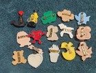 Lot Of 15 - Vintage Hallmark Cards Collectible Holiday  Seasonal Pins 