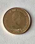 1973 10 Dollar Gold Bahamas Tobacco Dove  585 Proof  1260 Minted 
