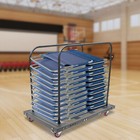 Folding Table Cart Folding Table Trolley Table Cart Free Standing For 10pcs