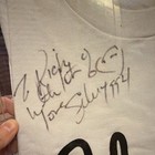 Selena Quintanilla-perez Signed T-shirt W  Loa Jsa Auto Vintage Rare 1994