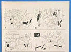 1948 Statler Hotels Vtg 1940 s Magazine Print Ad What A Bed  Santa Claus